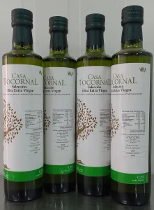 Aceite de Oliva extra Virgen, Casa Tocornal 1 litro